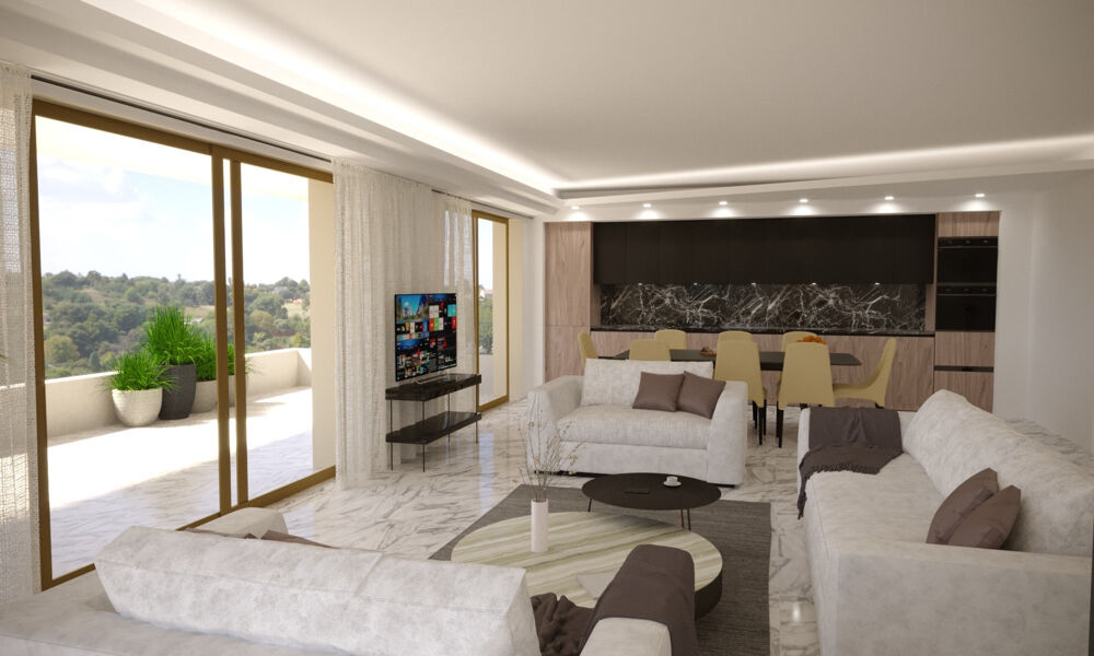 Vente Appartement CANNES CALIFORNIE T4 DE 115M2 TERRASSE 58M2 VUE MER AVEC STUDIO DE 14M2 GARAGE Cannes