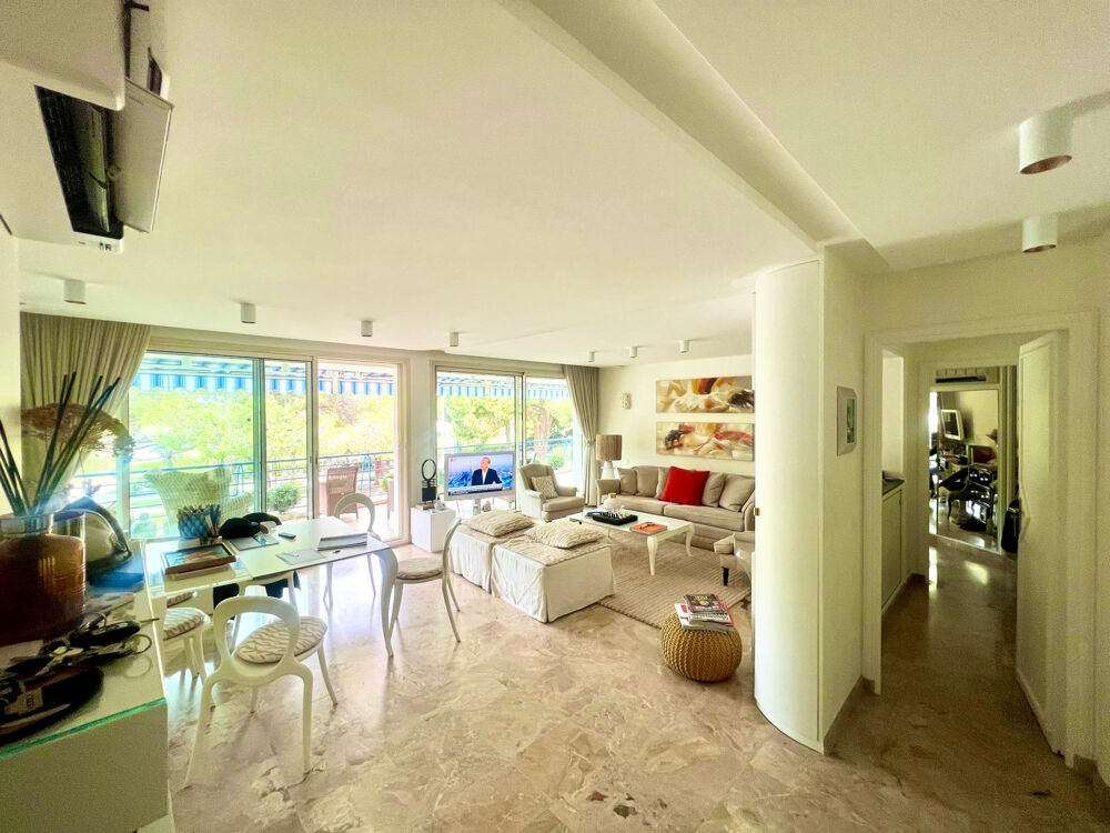 Vente Appartement CANNES CROISETTE T3 FACE MER 80M2 TERRASSE SUD 30M2 VUE MER PARKING Cannes