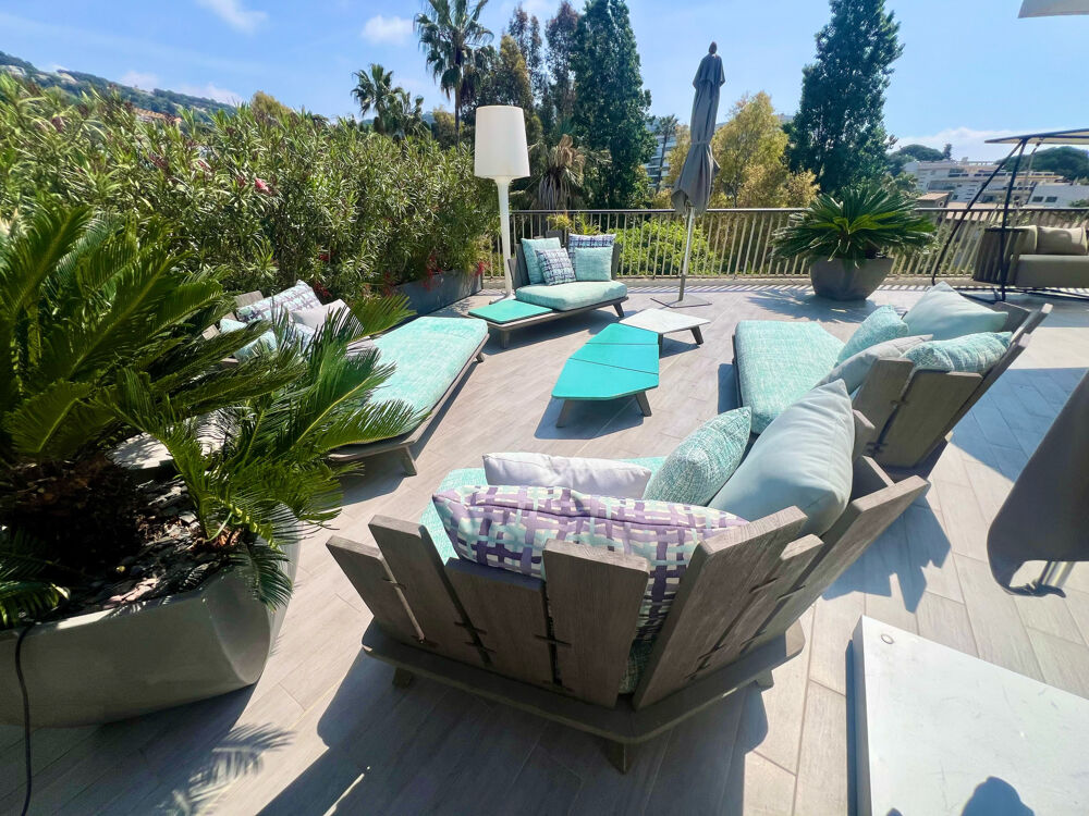 CANNES T4 130 M2 TOIT TERRASSE PISCINE 288M2 VUE MER T4 GARAGE