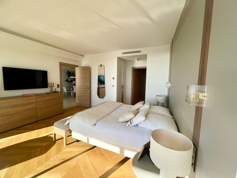 CANNES BASSE CALIFORNIE T4 DE 120M2 TERRASSE 22M2 VUE MER GARAGE + PARKING