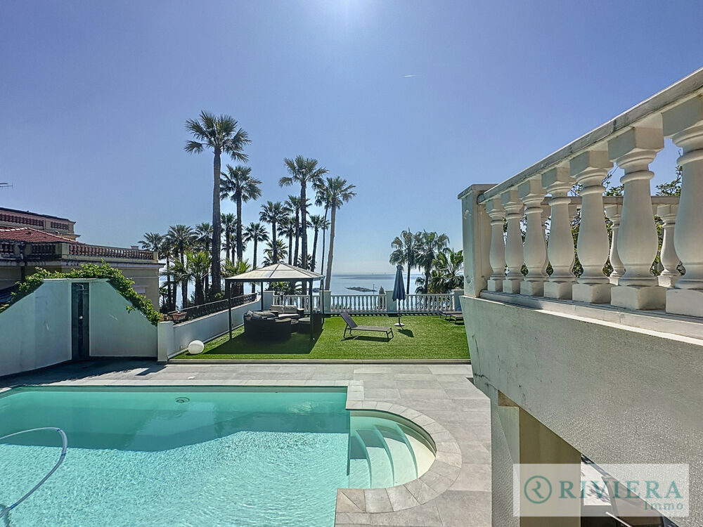 CANNES BASSE CALIFORNIE VILLA INDIVIDUELLE T6 VUE MER PANORAMIQUE DE 221M2 PISCINE