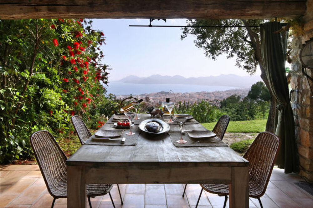 Vente Maison CANNES SUPER CANNES VILLA T6 200M2 VUE MER PANORAMIQUE PISCINE JARDIN 860M2 Cannes