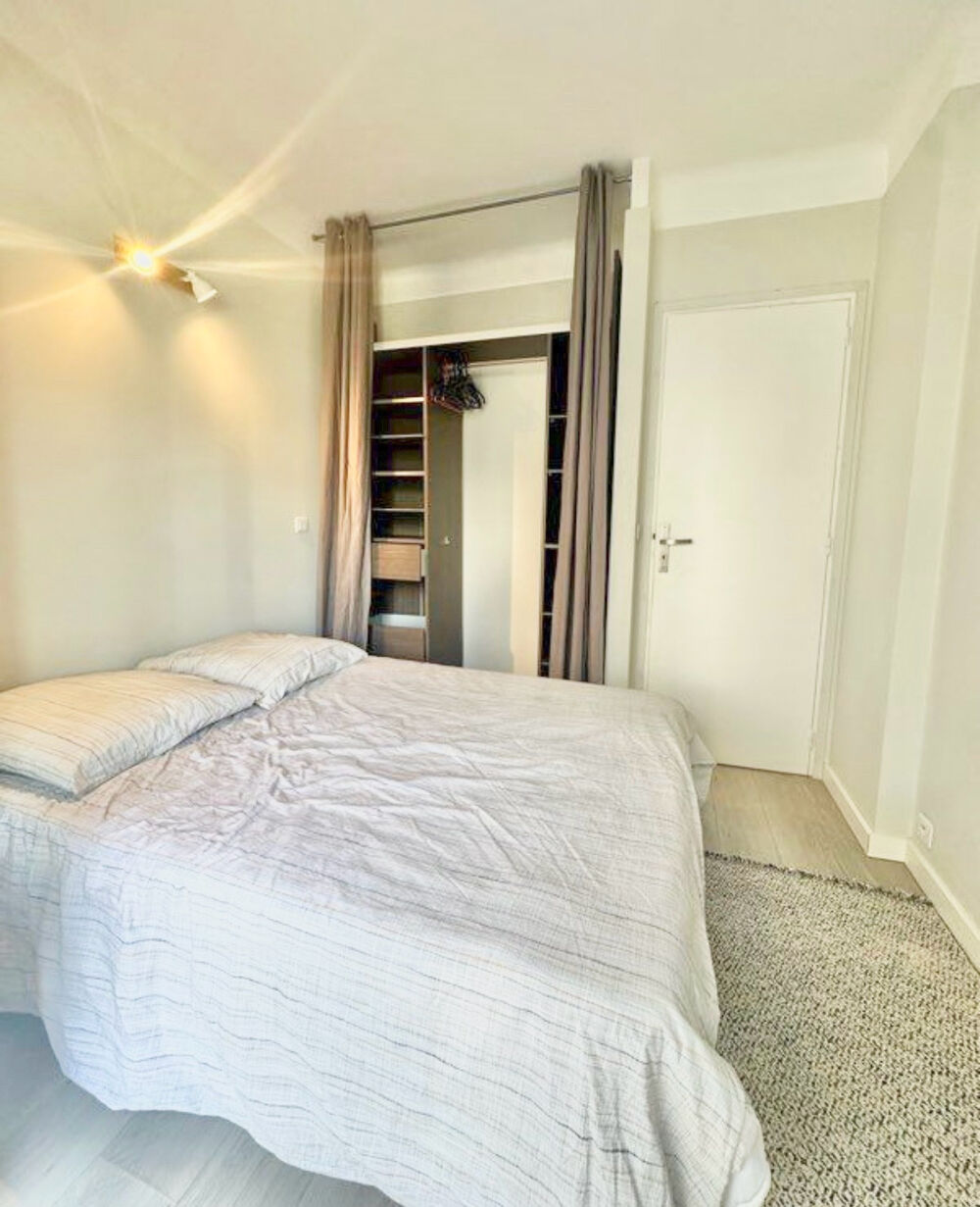 LE CANNET LIMITE CANNES T2 49 M2 DANS RÉSIDENCE BOURGEOISE 2 BALCONS MEUBLÉ CAVE PARKING