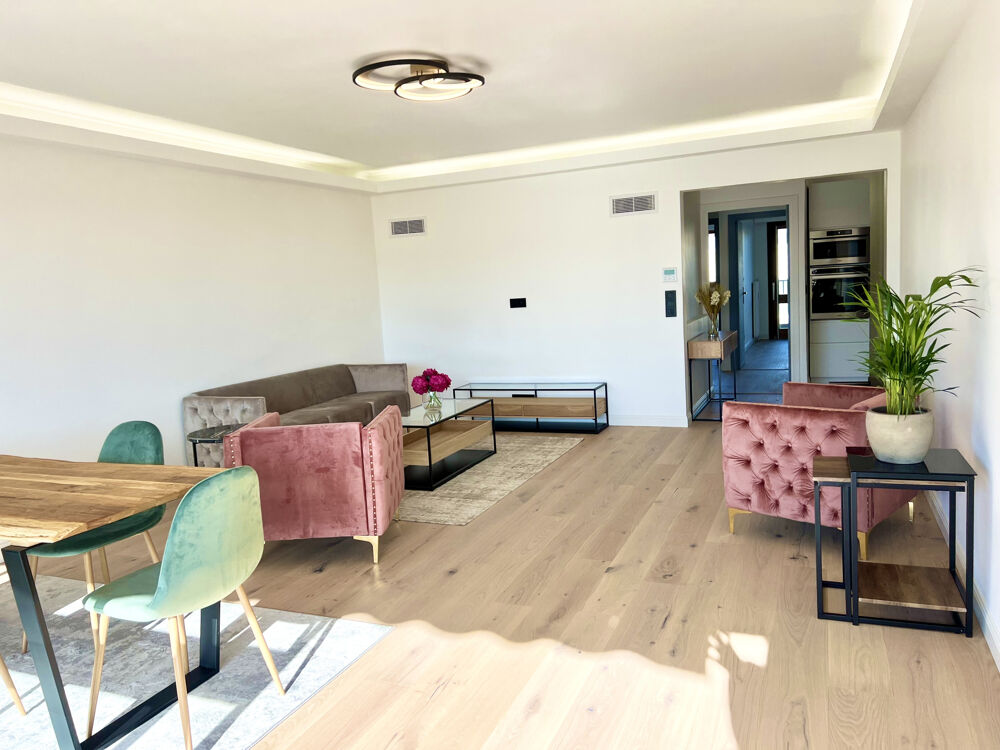 CANNES PETIT JUAS T4 DE 102M2 TERRASSE 14M2 SUD VUE MER PISCINE GARAGE