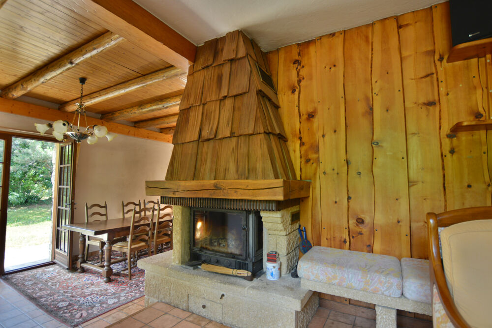 Maison et grand terrain constructible