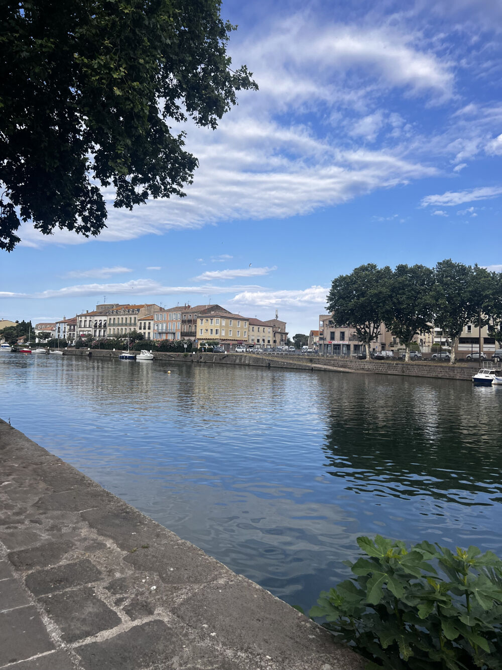 AGDE, Centre historique, appartement T2 meublé de 38 m2 avec terrasse/patio.