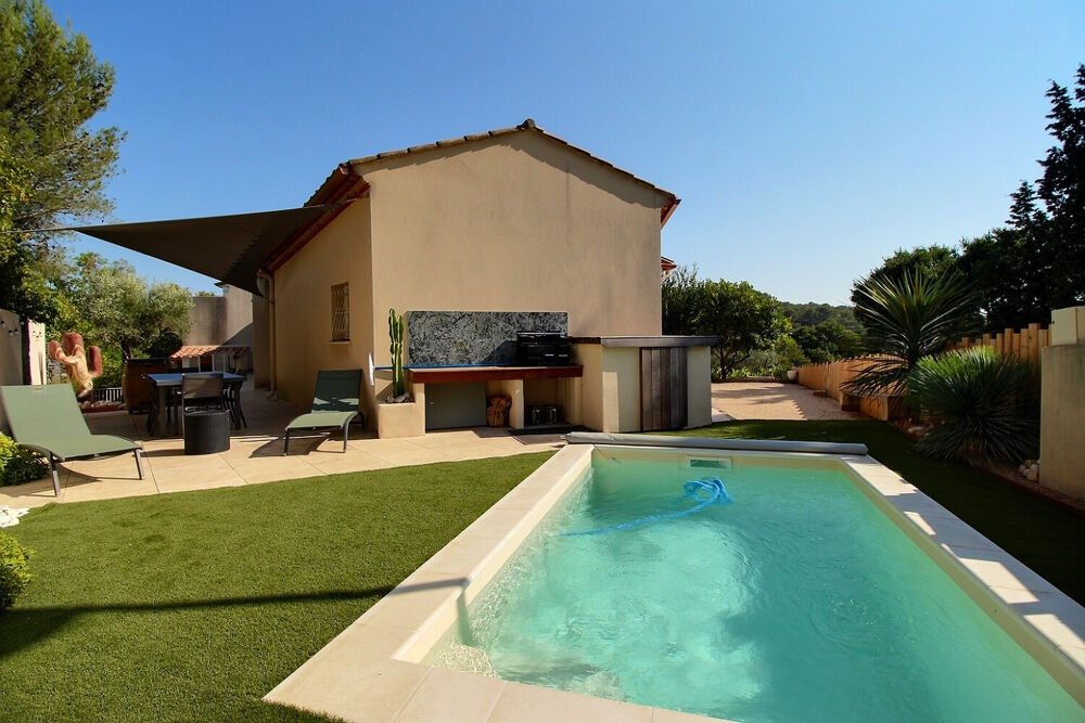 MURVIEL LES MONTPELLIER (34570), Maison 5 pièces de 128 m2 avec 3 chambres, jardin, piscine et garage.