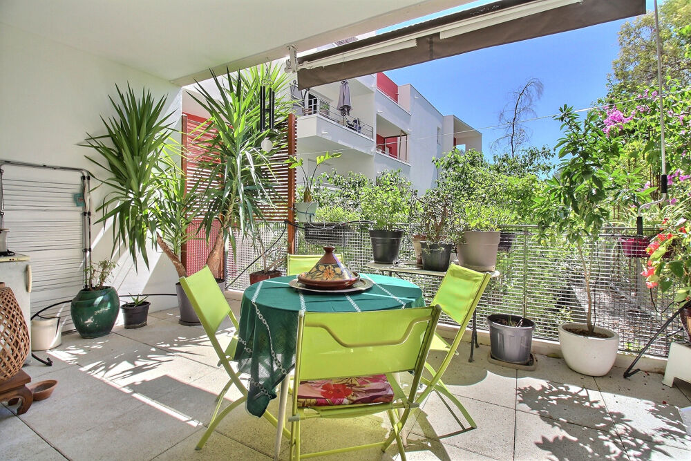 Vente Appartement Ovalie, duplex T4 de 96 m2 en rez-de-jardin avec loggia, jardin et garage. Montpellier
