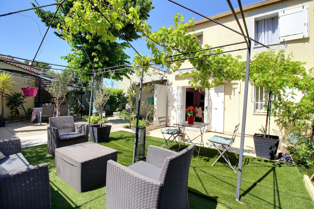 Montpellier, Martelle, Maison 4 pièces de 77m2 avec jardin, garage et 2 parkings.