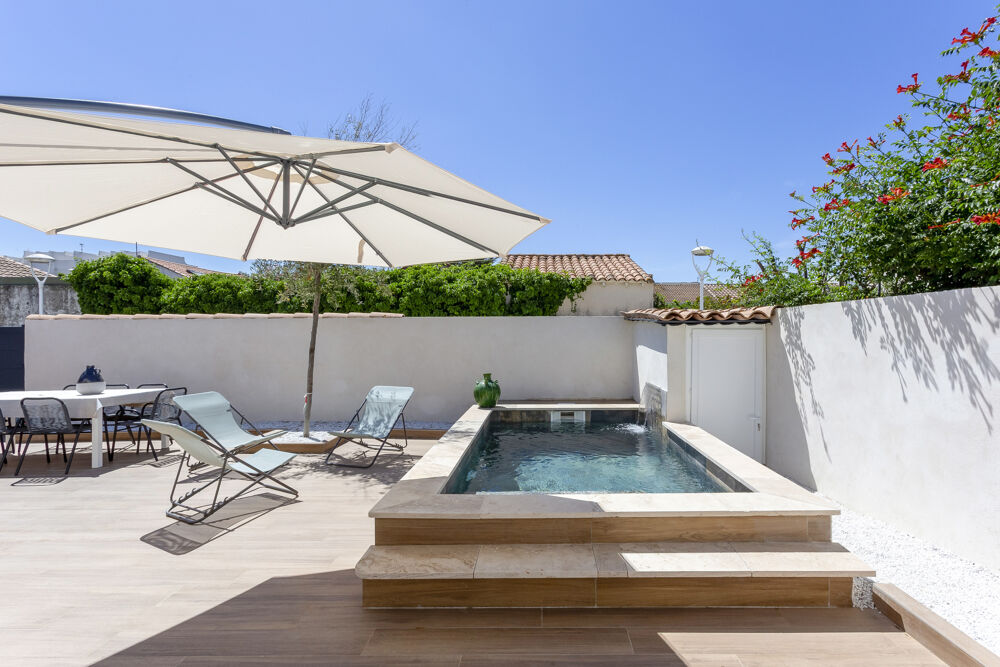 Vente Maison Carnon Plage, villa de 120 m2 plain-pied avec piscine et garage Carnon plage