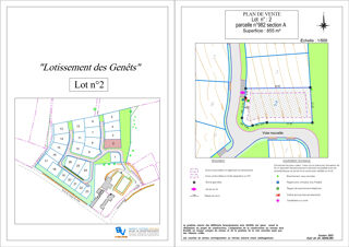  Terrain  vendre 855 m