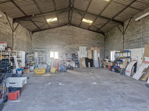 A vendre - 2 locaux &agrave; usage artisanal + 1 terrain constructible 164400 87700 Aixe sur vienne