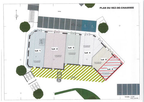 LOCATION - Local commercial neuf d'une surface de 56,1 m2 à SAINT-JUNIEN 729 87200 St junien