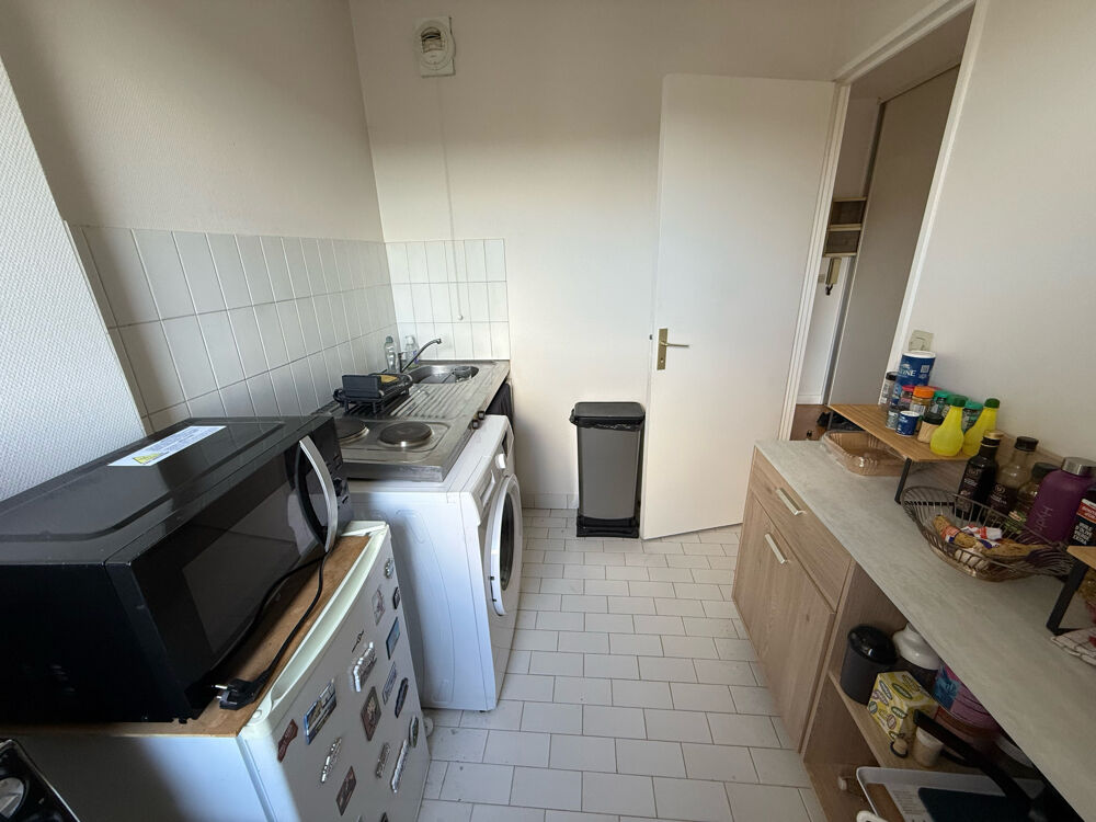 Vente Appartement Studio 27m2 vendu loué quartier Saint Cyprien Poitiers