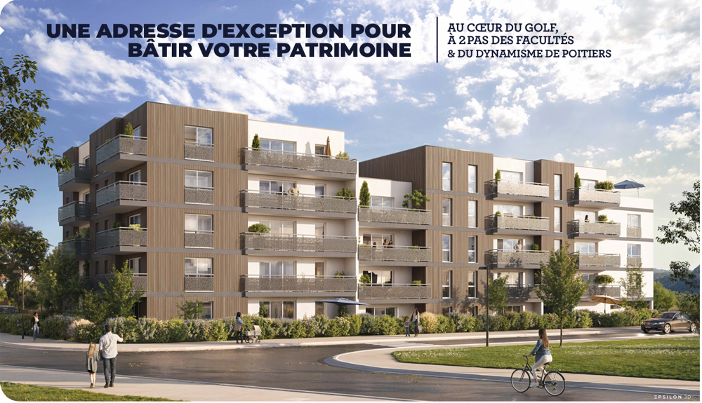 Appartement T4 résidence neuve livraison 2028 proche Centre ville, CHU et FAC