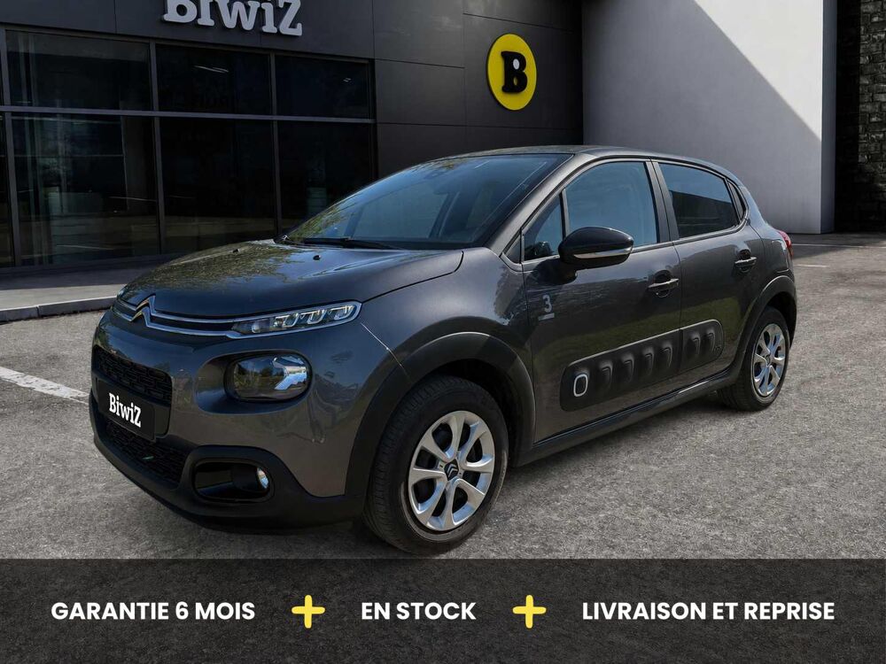 C3 1.2 PT 82 ch Feel Pack Graphic /CarPlay/Entretien 100% Citro 2020 occasion 19100 Brive-la-Gaillarde