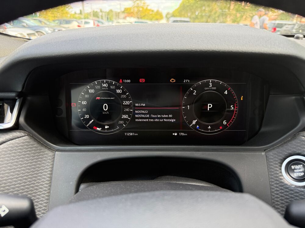 Range rover velar 3.0 D300 300 S R-dynamic 4wd Bva /Cam&eacute;ra/Radars/CarPlay/LED/ 2017 occasion 31650 Lauzerville