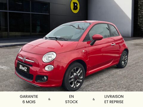 Fiat 500 1.2 69 ch /Volant Carbon/ Mode City/Carte Grise -50% 2014 occasion Dourdan 91410