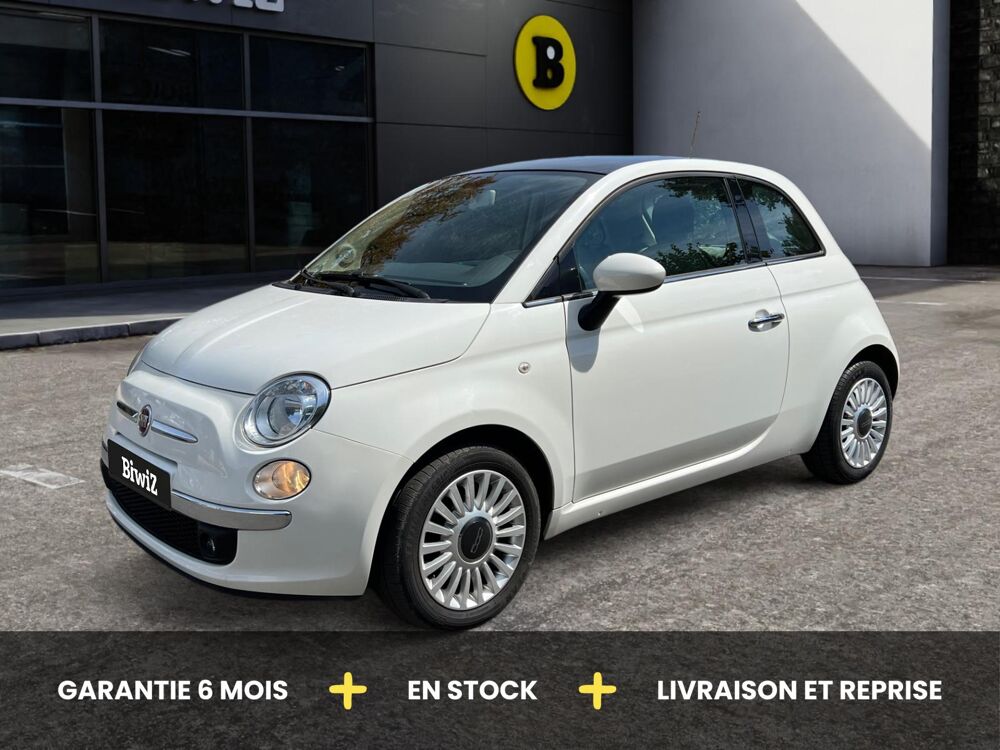 500 1.2 70 ch Eco Pack Lounge /Toit panoramique/Bluethoot 2013 occasion 56100 Lorient