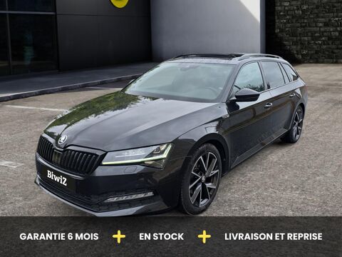 Skoda Superb Combi 2.0 Tdi 150 Scr Sport Line Dsg Bva /Suivi Complet/Toit 2023 occasion SENS 89100