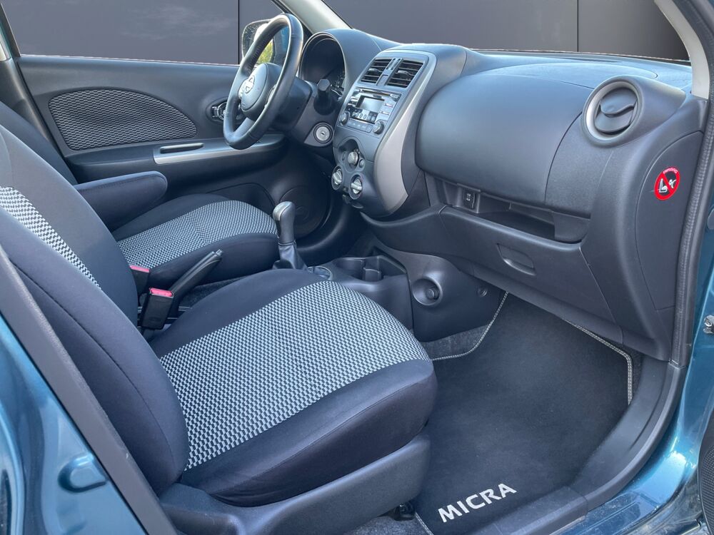 Micra 1.2 80 Acenta Clim /Climatisation/radars de recul/vitres &eacute;le 2013 occasion 35720 Mesnil Roc'h