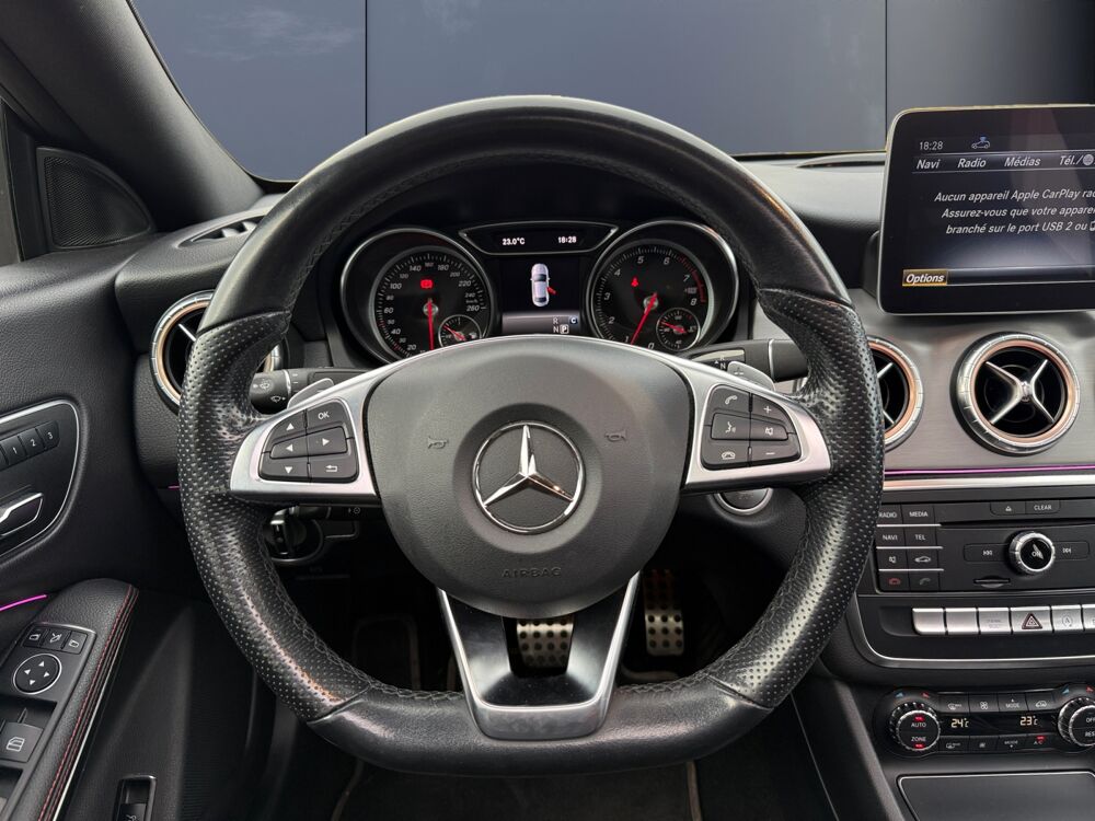 Classe CLA Coupe 1.6 180 120 Fascination 7g-dct Bva /Suivi complet Merc 2018 occasion 69720 Saint-Laurent-de-Mure