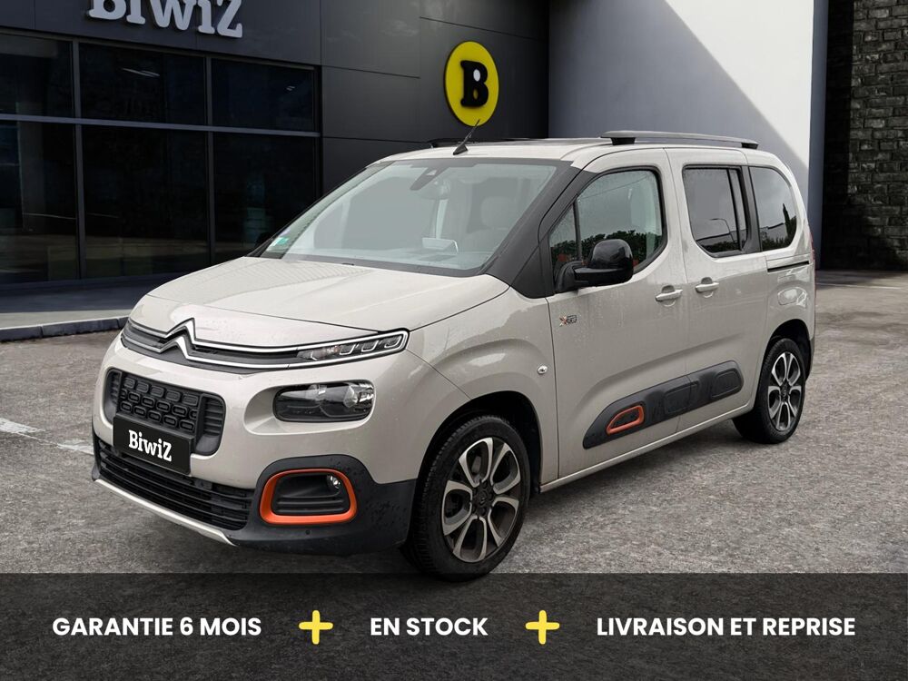 Berlingo 1.2 T 130 ch Shine X-TR Eat8 /CarPlay/Modutop/Lunette Hayon 2020 occasion 44800 Saint-Herblain