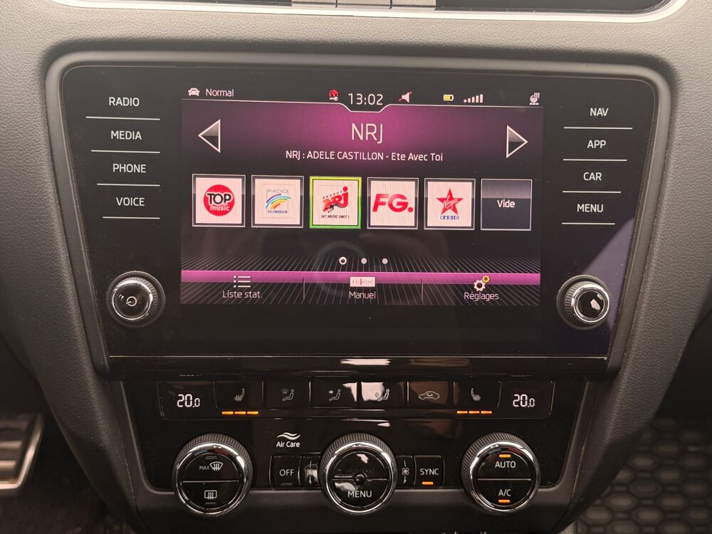 Octavia 2.0 Tdi 180ch Scr Rs 4x2 DSG7 Attelage/Carplay 2019 occasion 67500 Haguenau