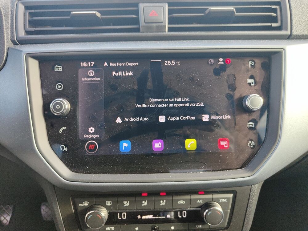 Arona 1.0 Tgi 90 ch Style GNV /CarPlay/Radar de recul/ Gaz Naturel 2021 occasion 28500 Vernouillet
