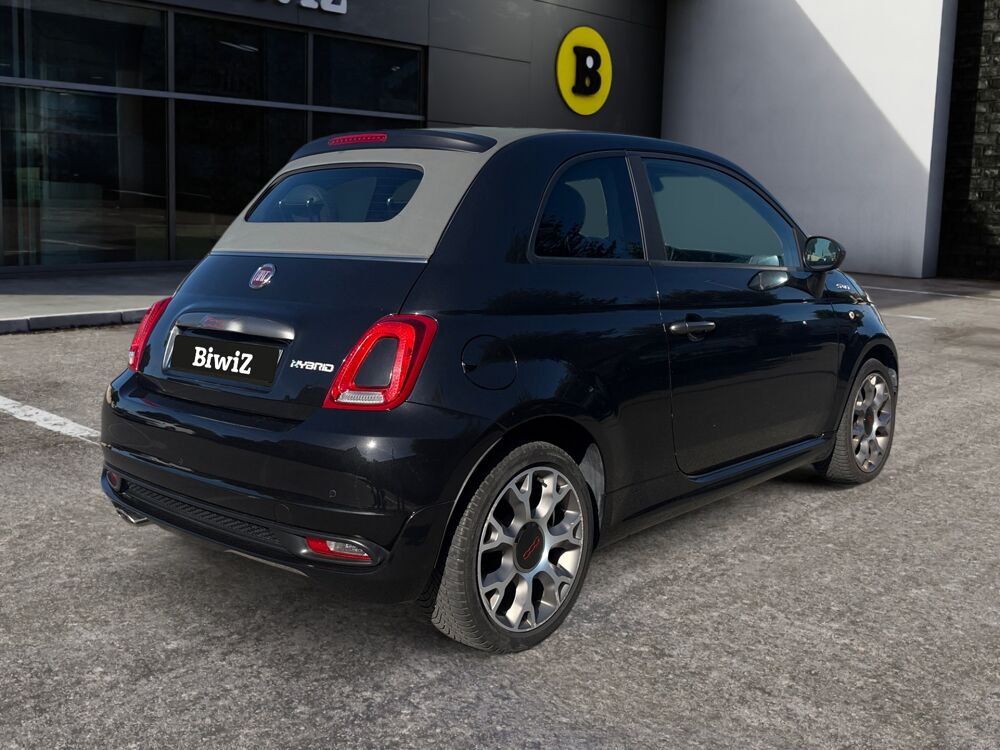 500 C 1.0 70 ch Bsg Hybrid Sport Style S&amp;S /CarPlay/Toit ouvra 2021 occasion 14100 Caen