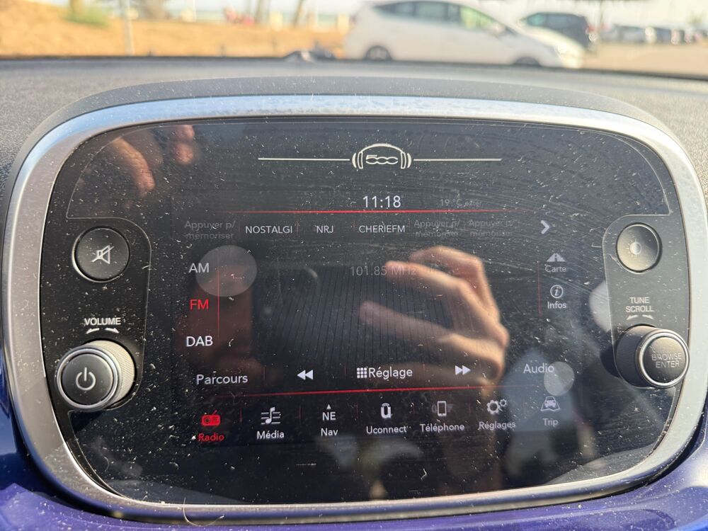 500 X 1.6 Mjt 120 ch Cross 4x2 Dct Bva /Cam&eacute;ra de recul/ Sellerie 2019 occasion 14000 Caen