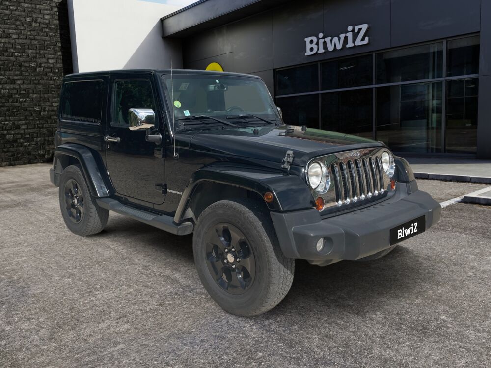 Wrangler 2.8 Crd 200 ch Sahara Awd /Chrome/Si&egrave;ges Chauffants Cuirs 2013 occasion 30100 Al&egrave;s
