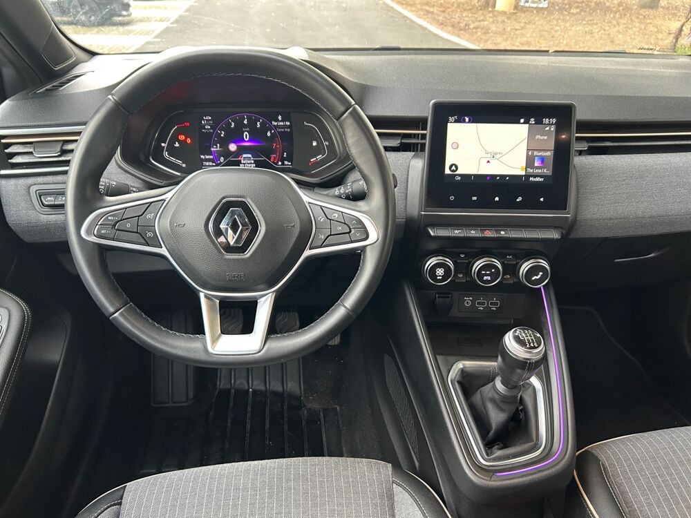 Clio 1.0 Tce 90ch Lutecia /CarPlay/R&eacute;gulateur-Limiteur/Radar AV-A 2021 occasion 18000 Bourges