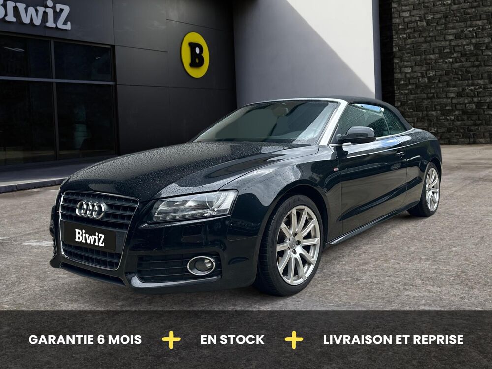 A5 Cabriolet 1.8 Tfsi 160 ch S-line Multitronic Bva /Capote &eacute;le 2012 occasion 91410 Dourdan