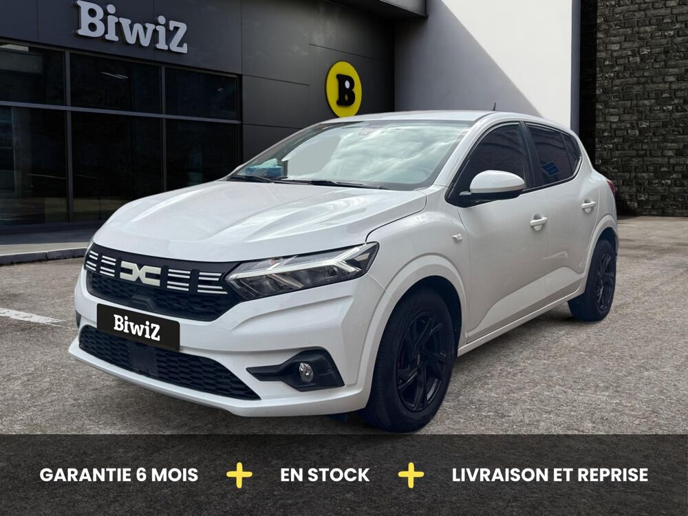Sandero 1.0 Sce 65 ch Expression /Suivi Renault/Cam&eacute;ra/Carplay/Led 2024 occasion 59000 Lille