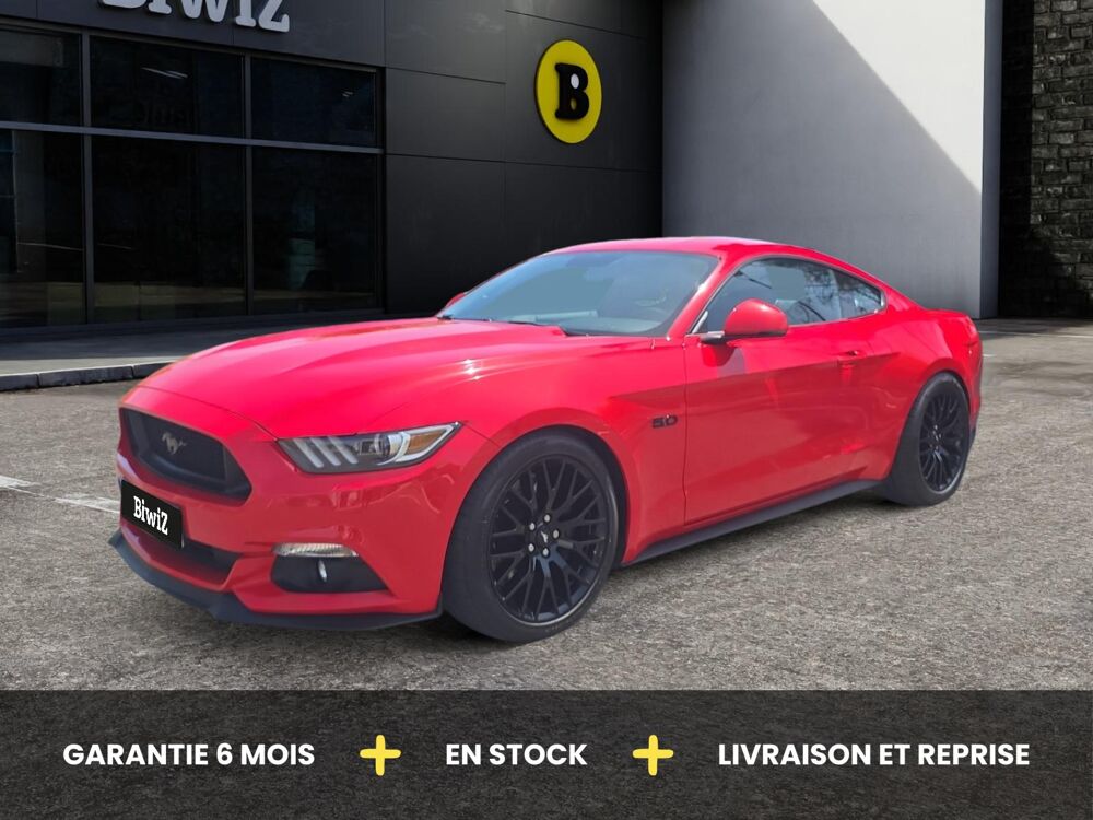 Mustang Fastback 5.0 V8 421ch GT /Si&egrave;ges AV &eacute;lectriques chauffants e 2016 occasion 34300 Agde