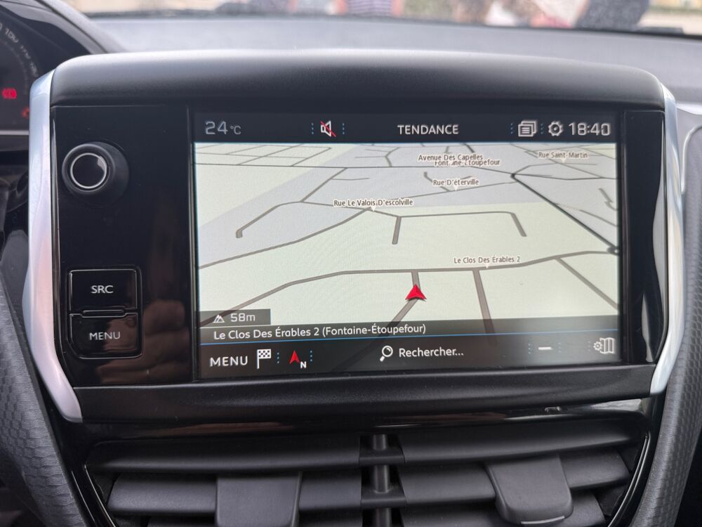 208 1.6 Bluehdi 100 ch Allure Business Phase 1 /Carplay/android 2017 occasion 14000 Caen