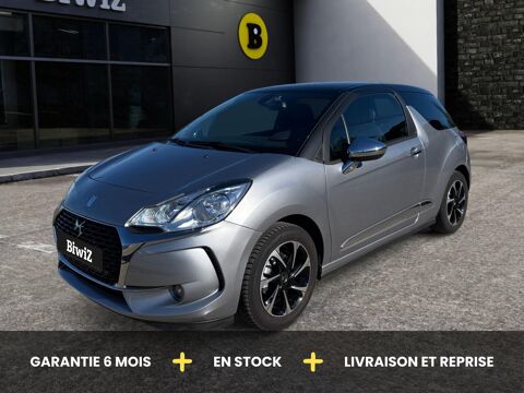 Citro&euml;n DS3 1.2 110 ch Connected Chic BVA //Cam&eacute;ra/Suivi entretien/Distr 2019 occasion Givors 69700