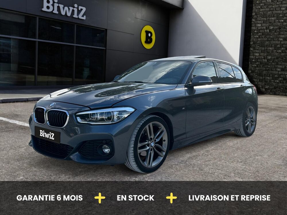 S&eacute;rie 1 118i 136 ch Pack M DKG8 /Suivi BMW/Toit ouvrant/Si&egrave;ges chauf 2017 occasion 94600 Choisy-le-Roi