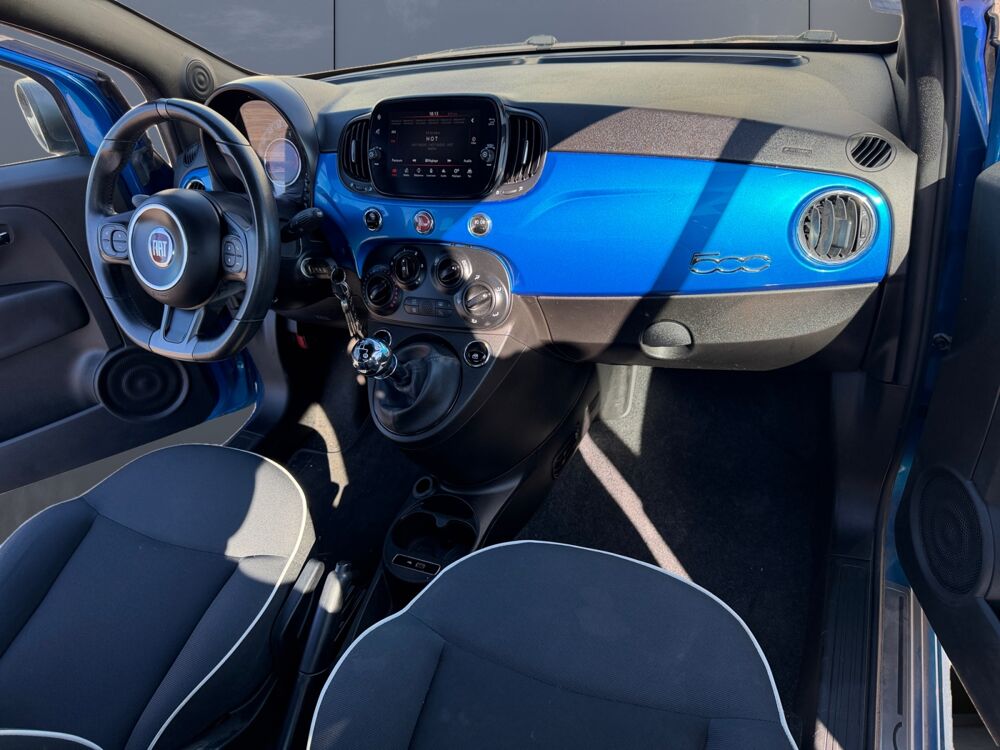500 1.2 69 ch S /CarPlay et Android Auto 2019 occasion 38300 Bourgoin-Jallieu