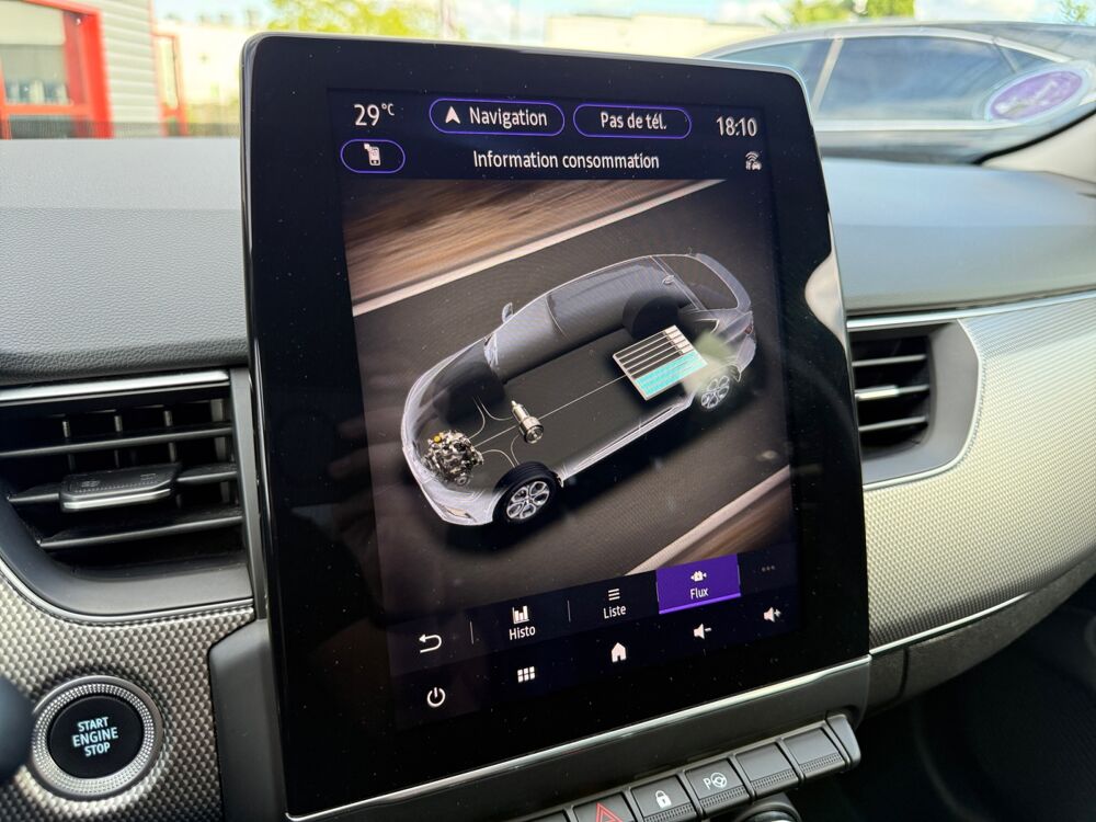 Arkana 1.6 E-Tech 145 ch Intens /Carplay/Cam&eacute;ra de Recul/Suivi Excl 2022 occasion 44800 Saint-Herblain