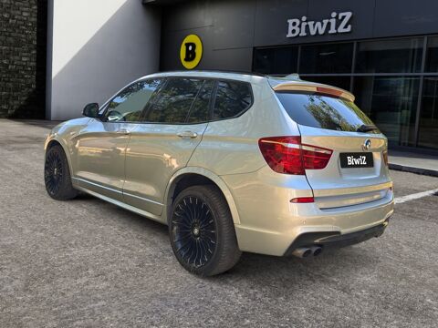X3 xDrive35i 306ch /Toit ouvrant panoramique/Cuir ivoire/Pack M 2017 occasion 19000 TULLE