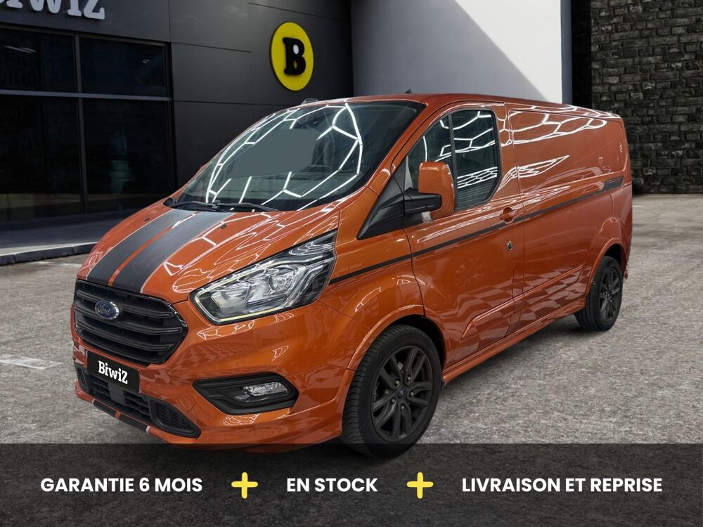 Transit Custom Fourgon 320 2.0 Ecoblue 185 L1h1 Court Pc-tn Sport Bva Start 2019 occasion 09120 Varilhes