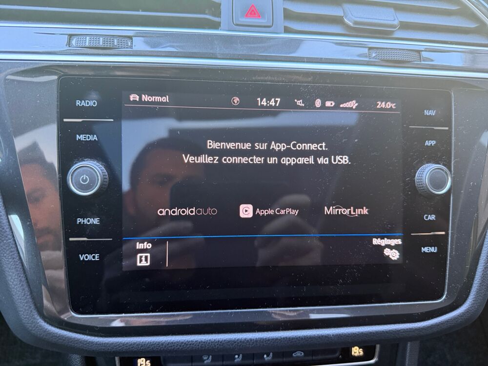 Tiguan 2.0 Tdi 150 ch R-Line Dsg 7 Bva /Crochet d'atelage/ Toit Pan 2019 occasion 14400 Bayeux