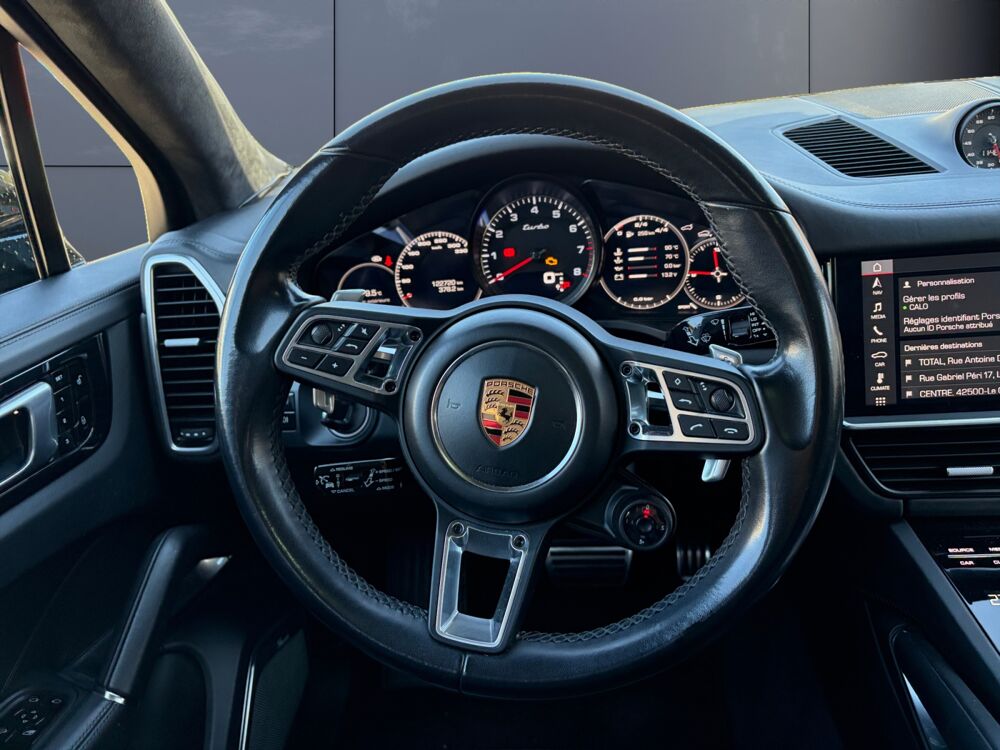 Cayenne 4.0 v8 Turbo 550 ch /Son Burmester/Toit ouvrant/Atte 2018 occasion 42160 Andr&eacute;zieux-Bouth&eacute;on