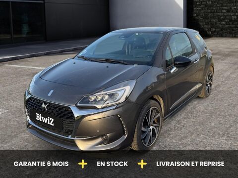 Citro&euml;n DS3 1.2 110 ch Sport Chic Eat6 /Si&egrave;ges cuir chauffants/Cam&eacute;ra de 2018 occasion Laval 53000