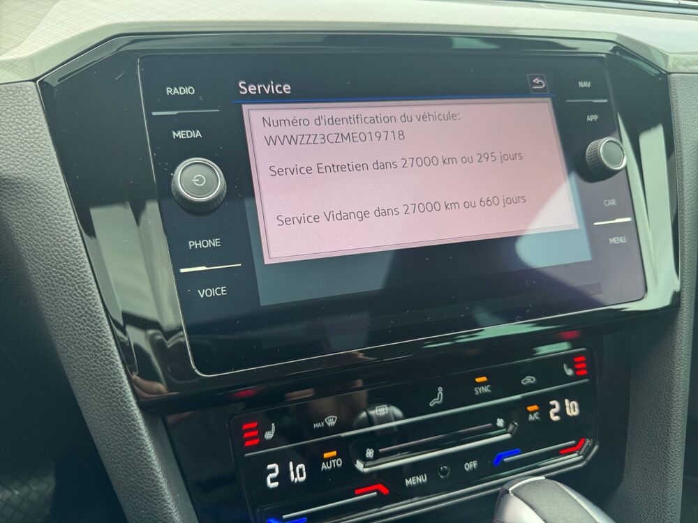Passat SW 1.4 Tsi GTE 218 ch DSG Hybrid Rechargeable /Toit ouvrant/ 2020 occasion 14100 Lisieux