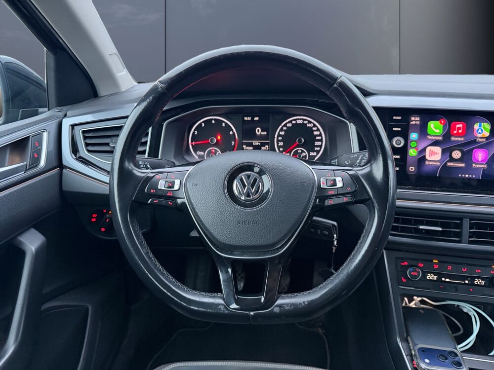 Polo 1.0 Tsi 95 Carat /Origine France/CarPlay/Suivi Complet/Si&egrave;ge 2018 occasion 43120 Monistrol-sur-Loire