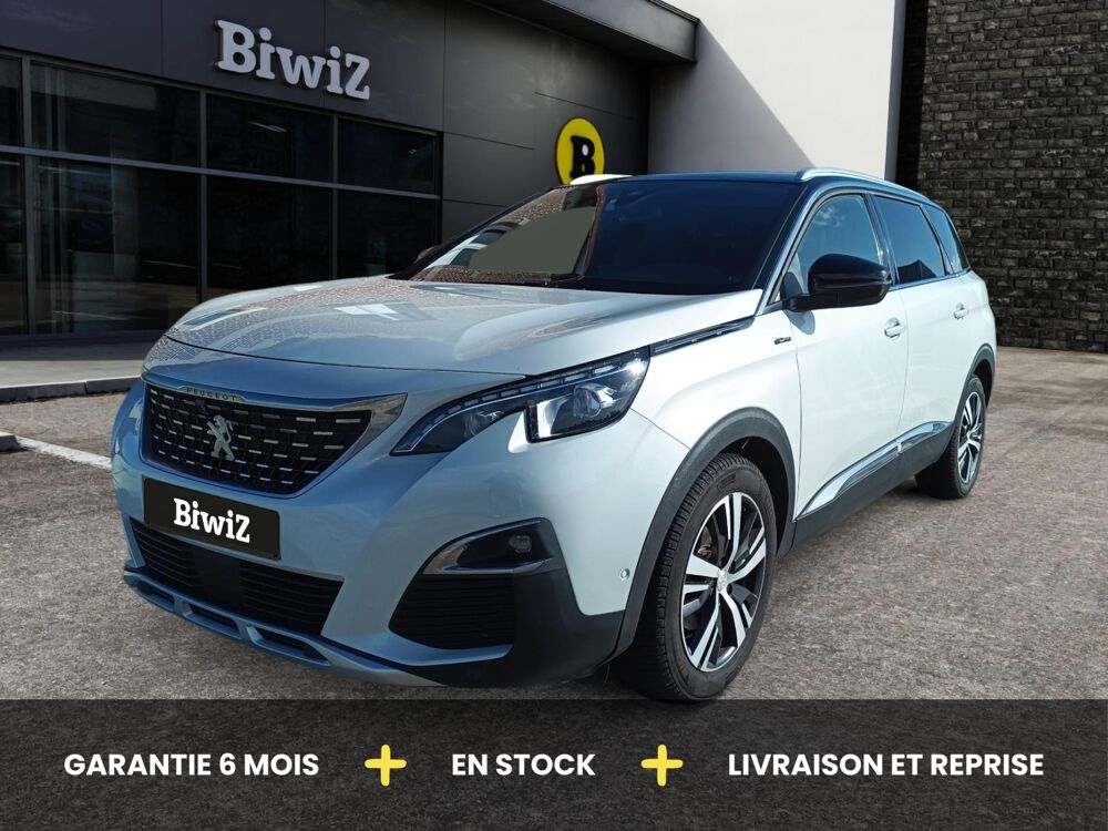 5008 GT Line /Peugeot GT Line 130 ch Cuir/Tissu 2017 occasion 59000 Lille