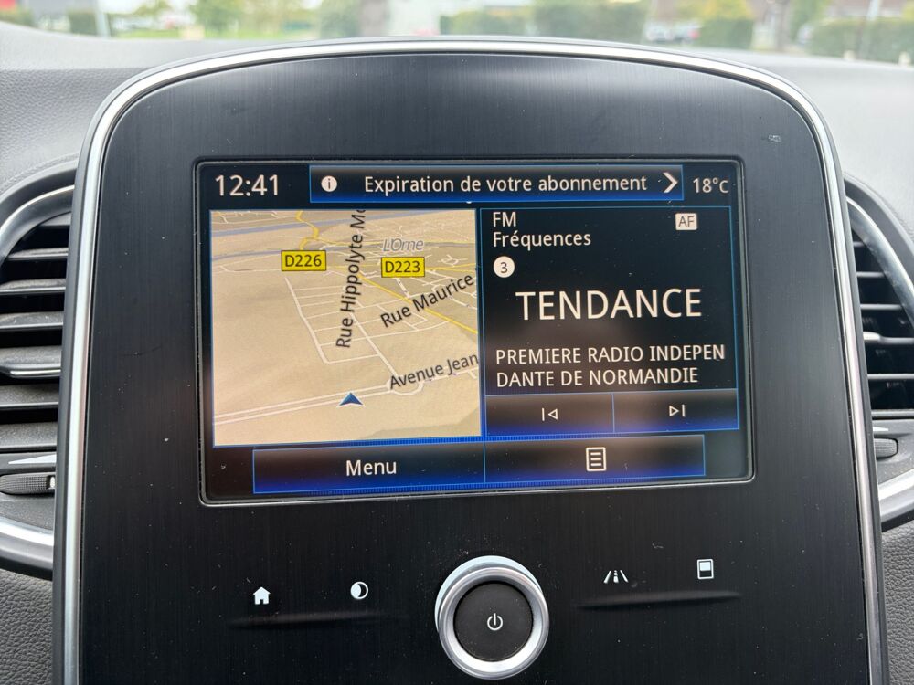 Grand scenic IV 1.5 Dci 110 ch Business Edc Bva /CarPlay/Cam&eacute;ra de recul/7 P 2018 occasion 14000 Caen